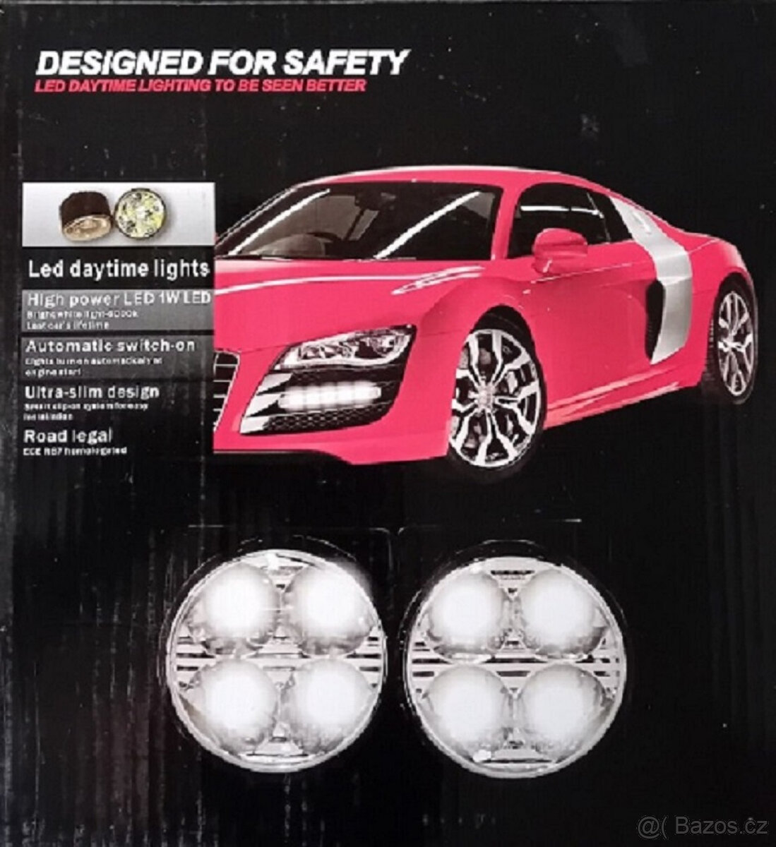 Světla Compass pro denní svícení DRL-2x4-LED.12/24V.