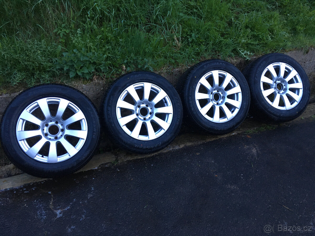 NOVÉ letní pneu alu kola disky ráfky mercedes 225/55 r16