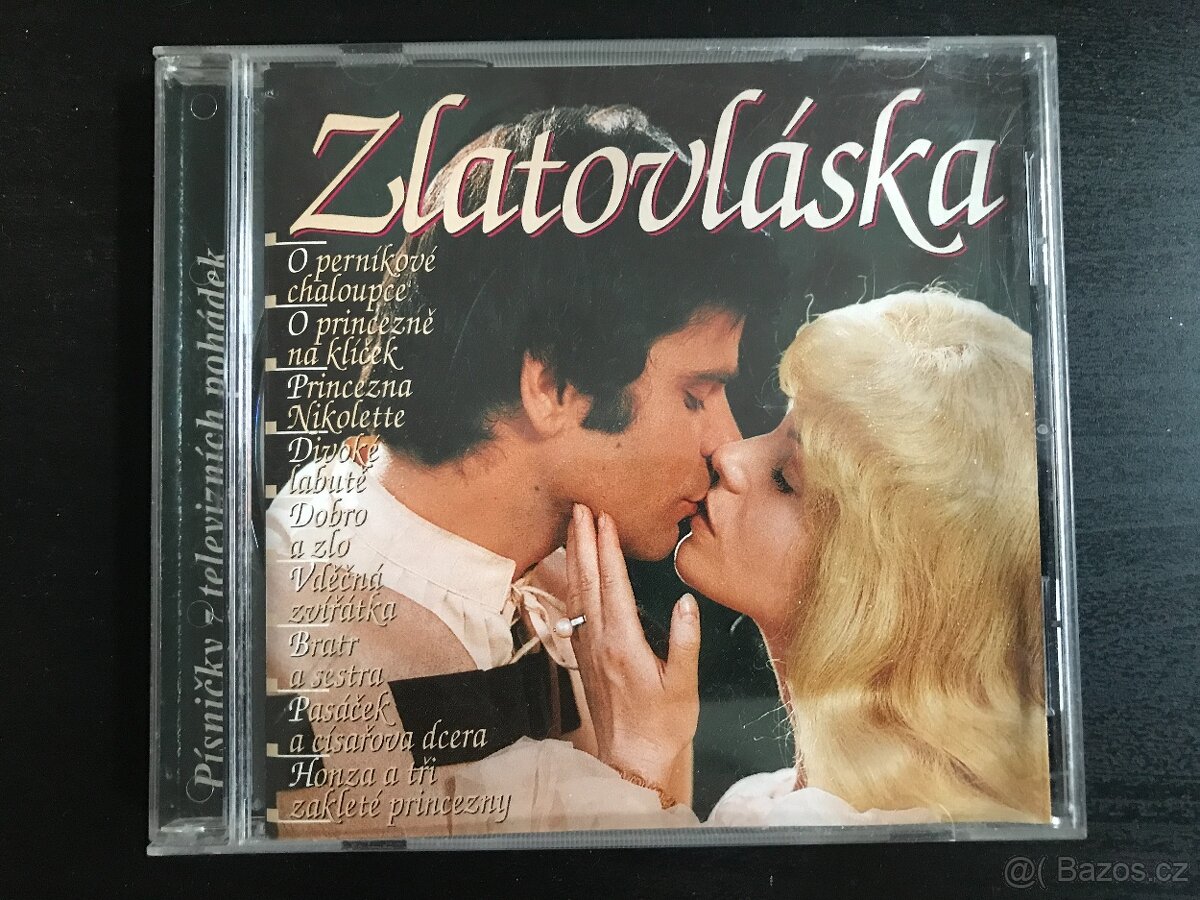 CD Zlatovláska - písničky z televizních pohádek.