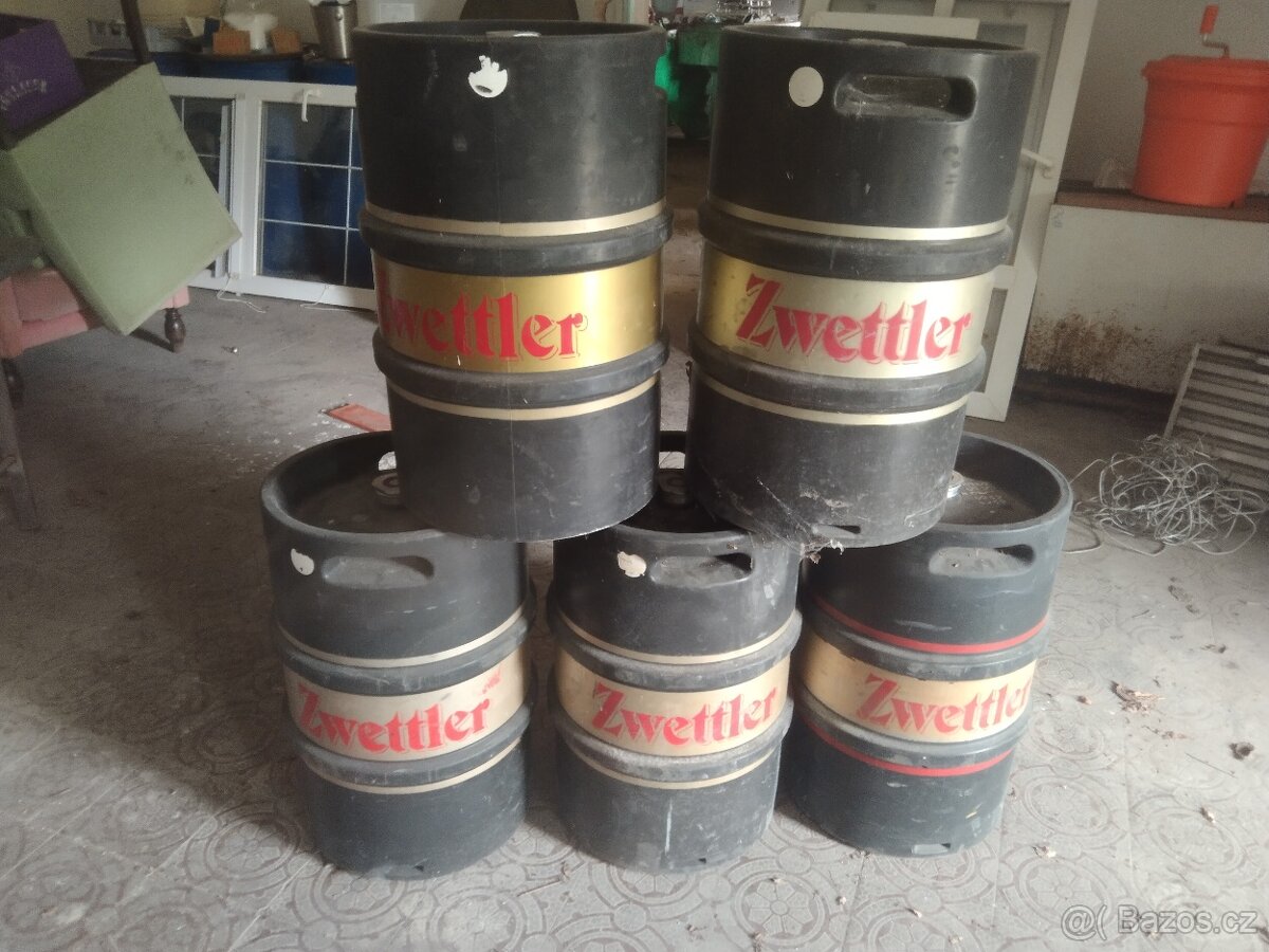 KEG / PIVNÍ SUDY - KEG sudy Zwettler