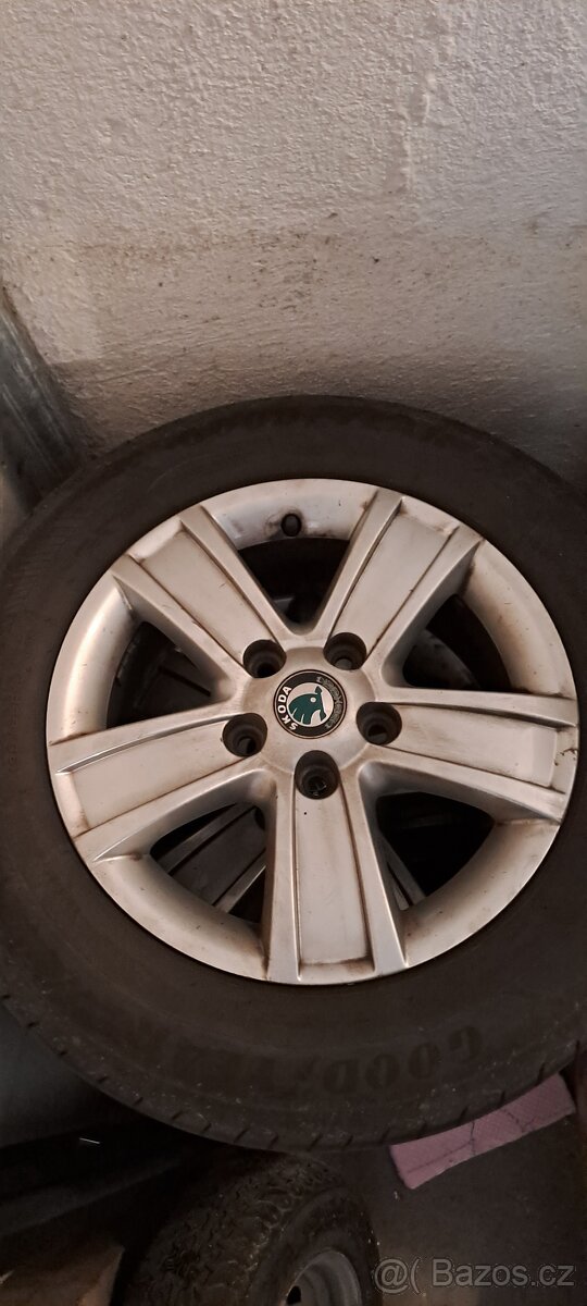 Alu kola 5x112 r15