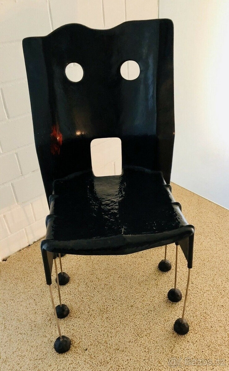 Židle Gaetano Pesce GREEN STREET, design VITRA, NÁSTŘÍKANÁ Č