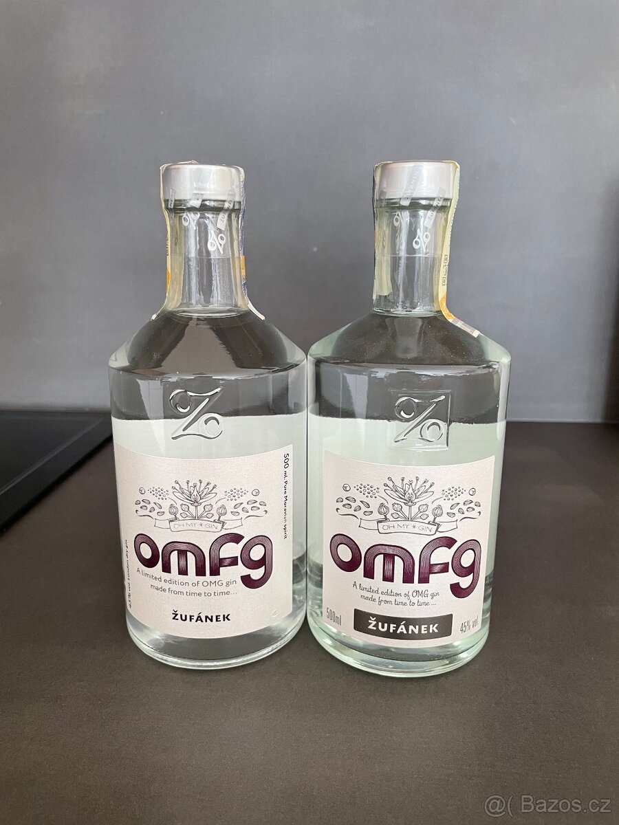 Žufánek OMFG gin 2019 a 2022