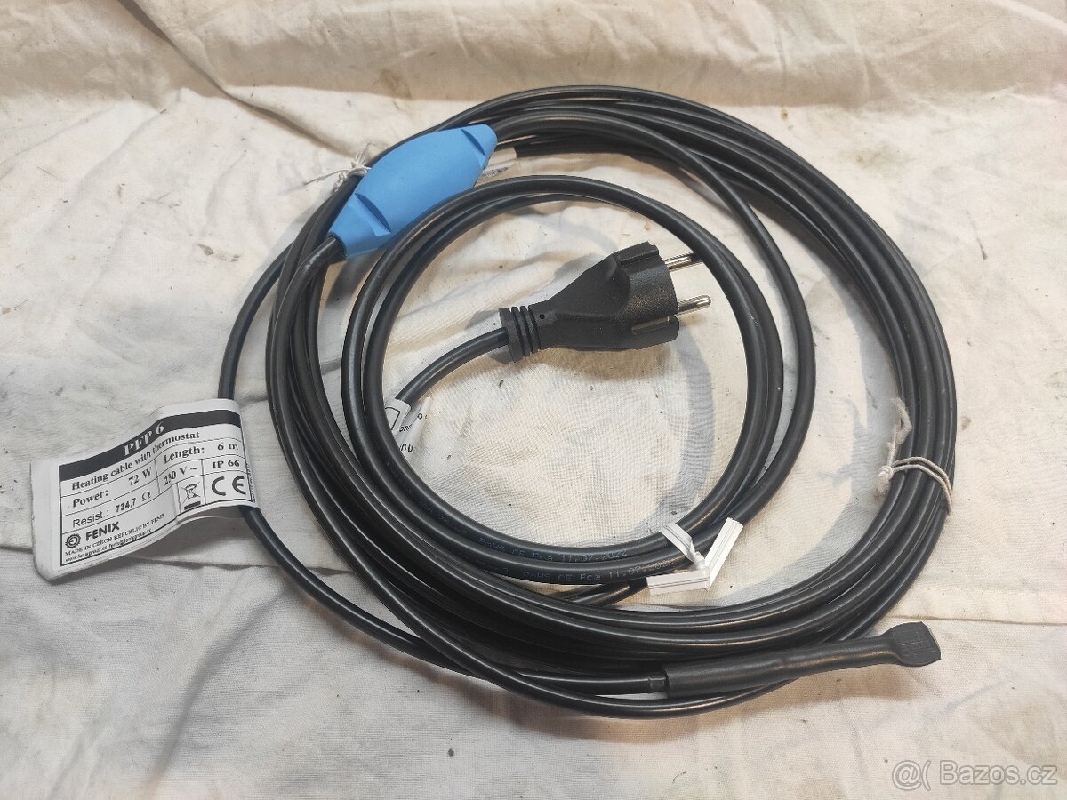 Topný kabel 6m