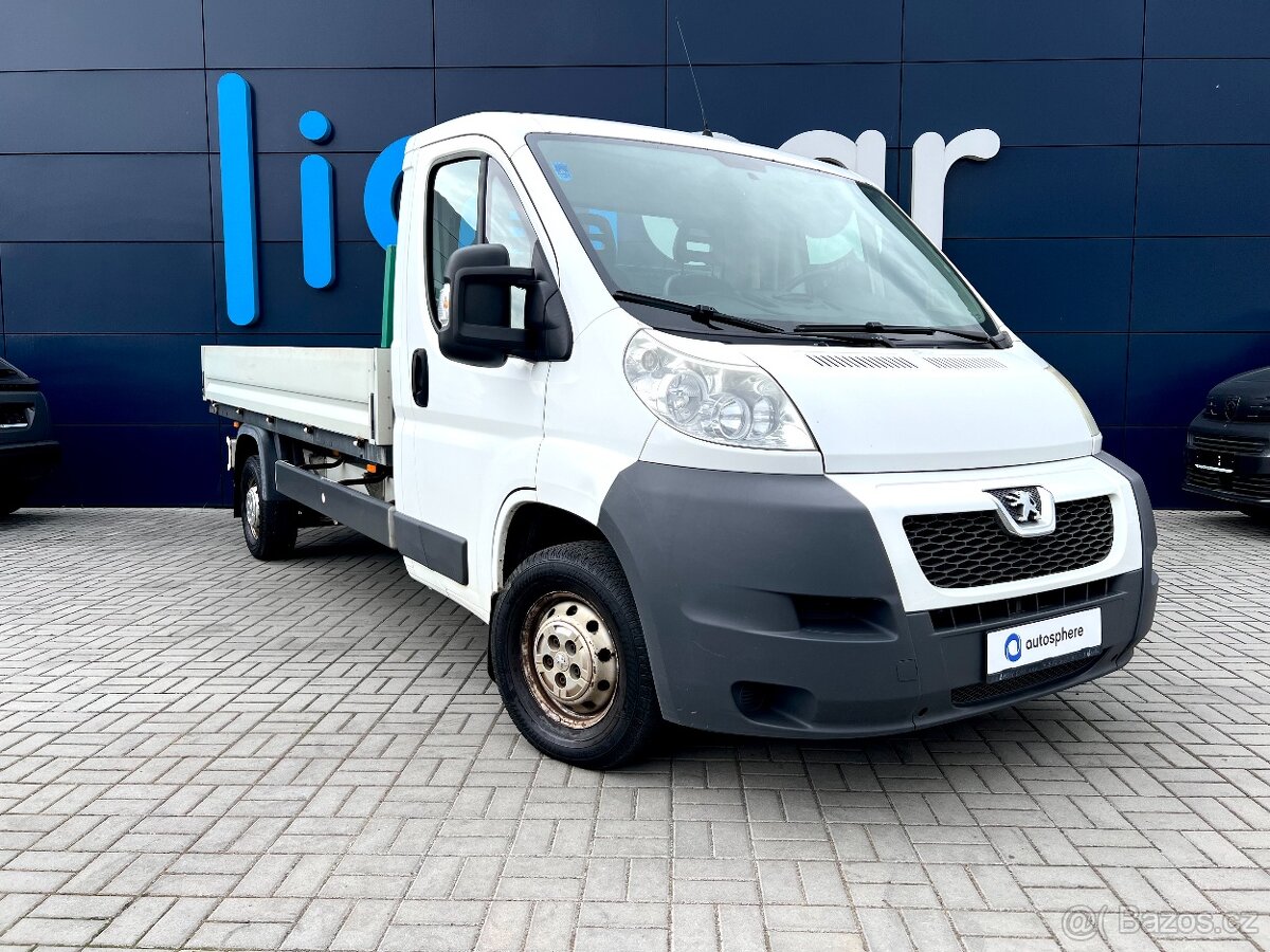 Peugeot Boxer 2.2HDi, Valník, ČR, DPH, klima