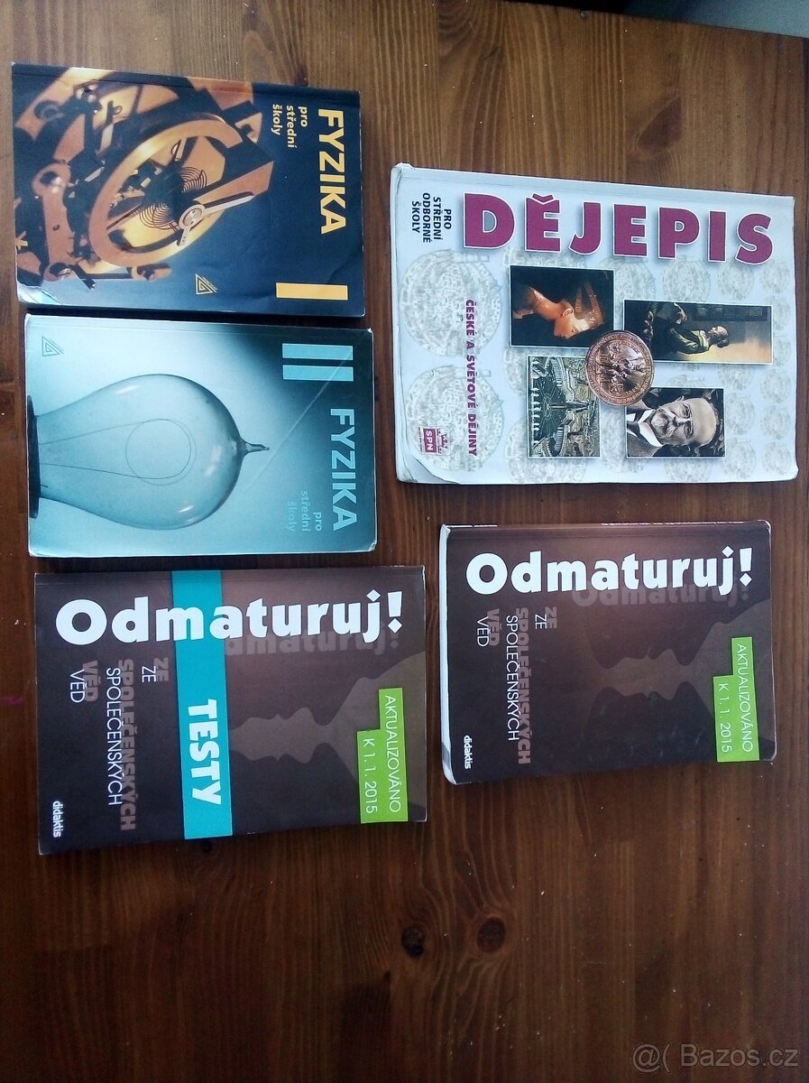Prodám učebnice pro SŠ