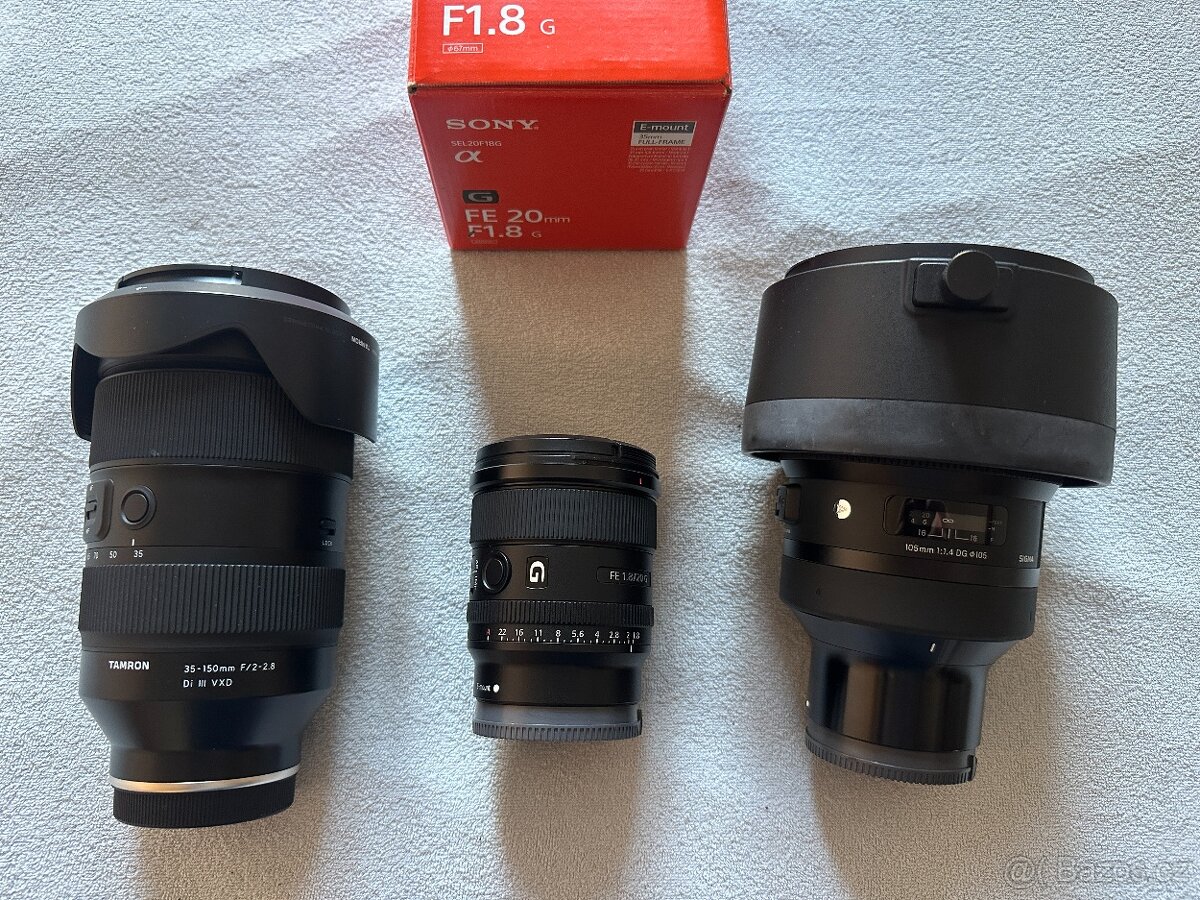 Sony FE 20mm f/1,8 G