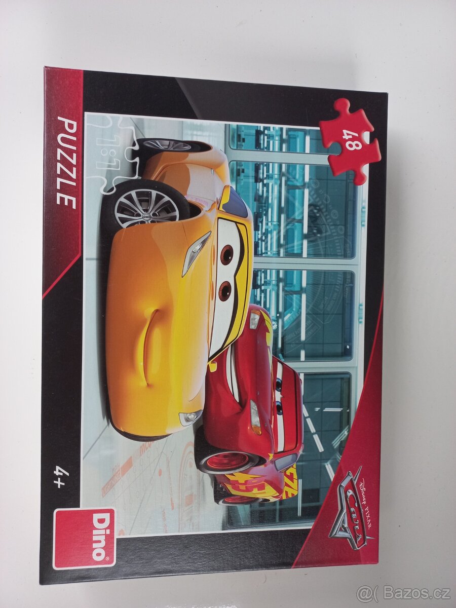 Dino puzzle Auta