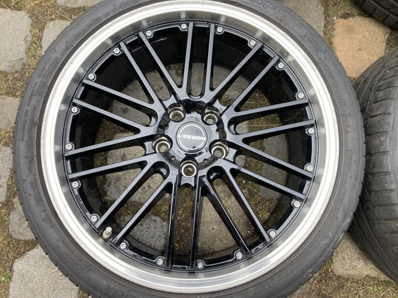 Alu kola BORBET 19" 5x114,3 letní HANKOOK 245/35R19