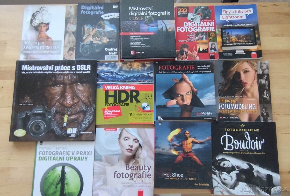 Prodám foto literaturu