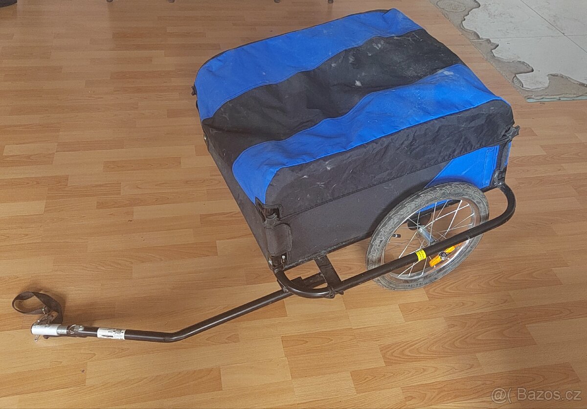 Prodám přívěsný vozík za kolo DURAMAXX – téměř nový