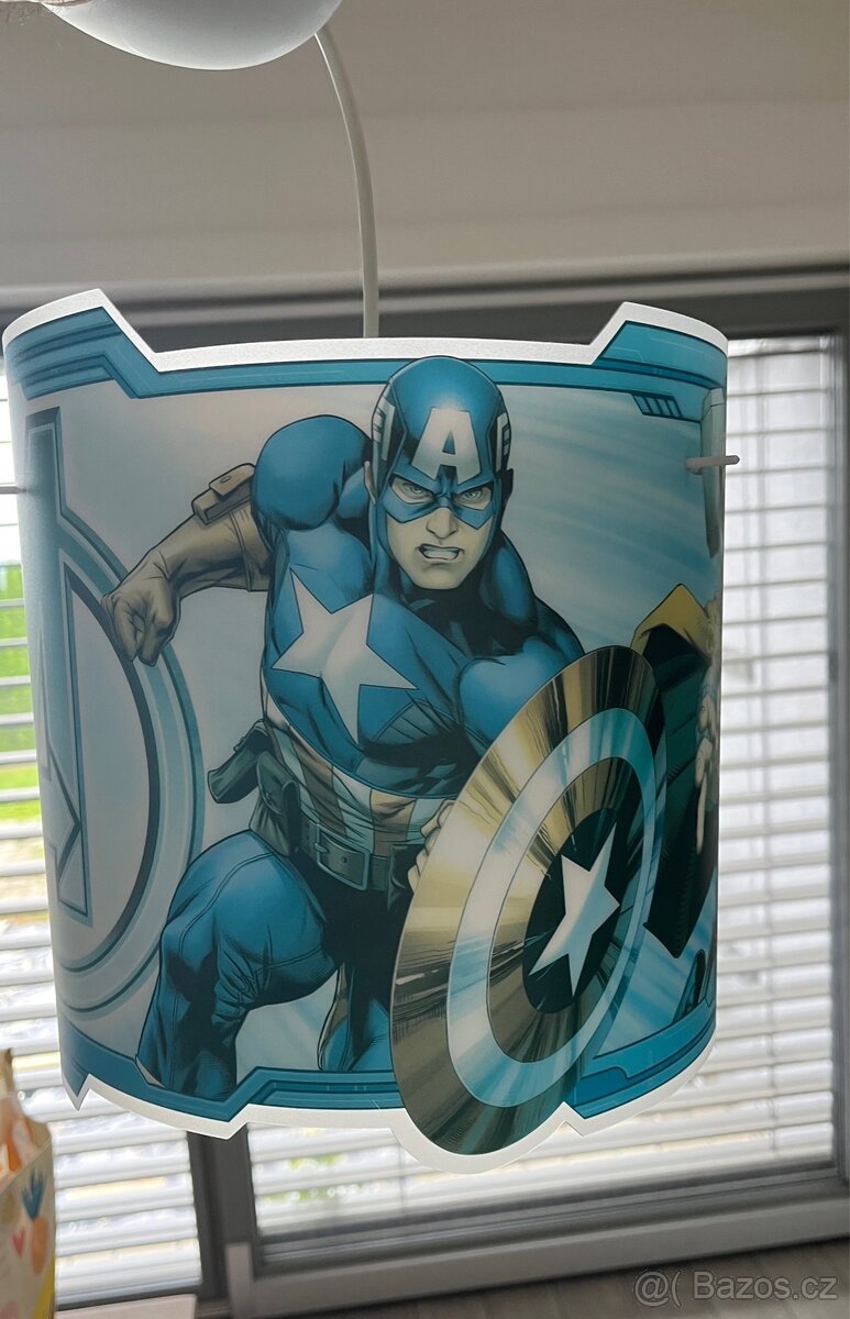 Dětský lustr Avengers