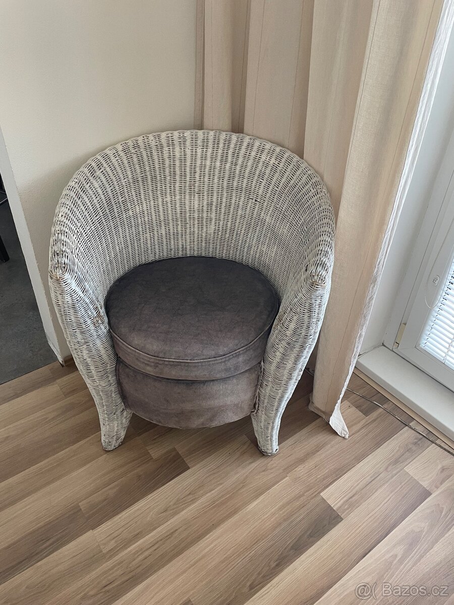 Ratanové křeslo IKEA