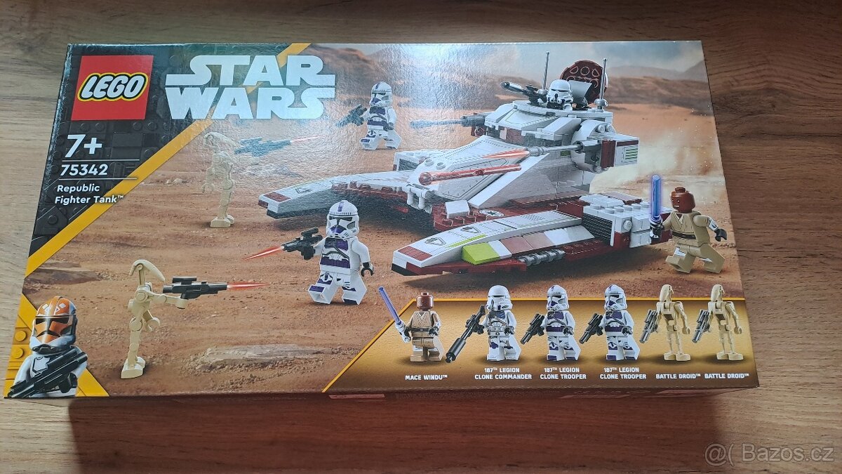 LEGO Star Wars Bojový tank Republiky (75342)