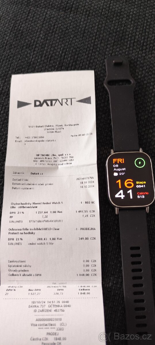 Prodám Chytré hodinky Redmi watch 5lite