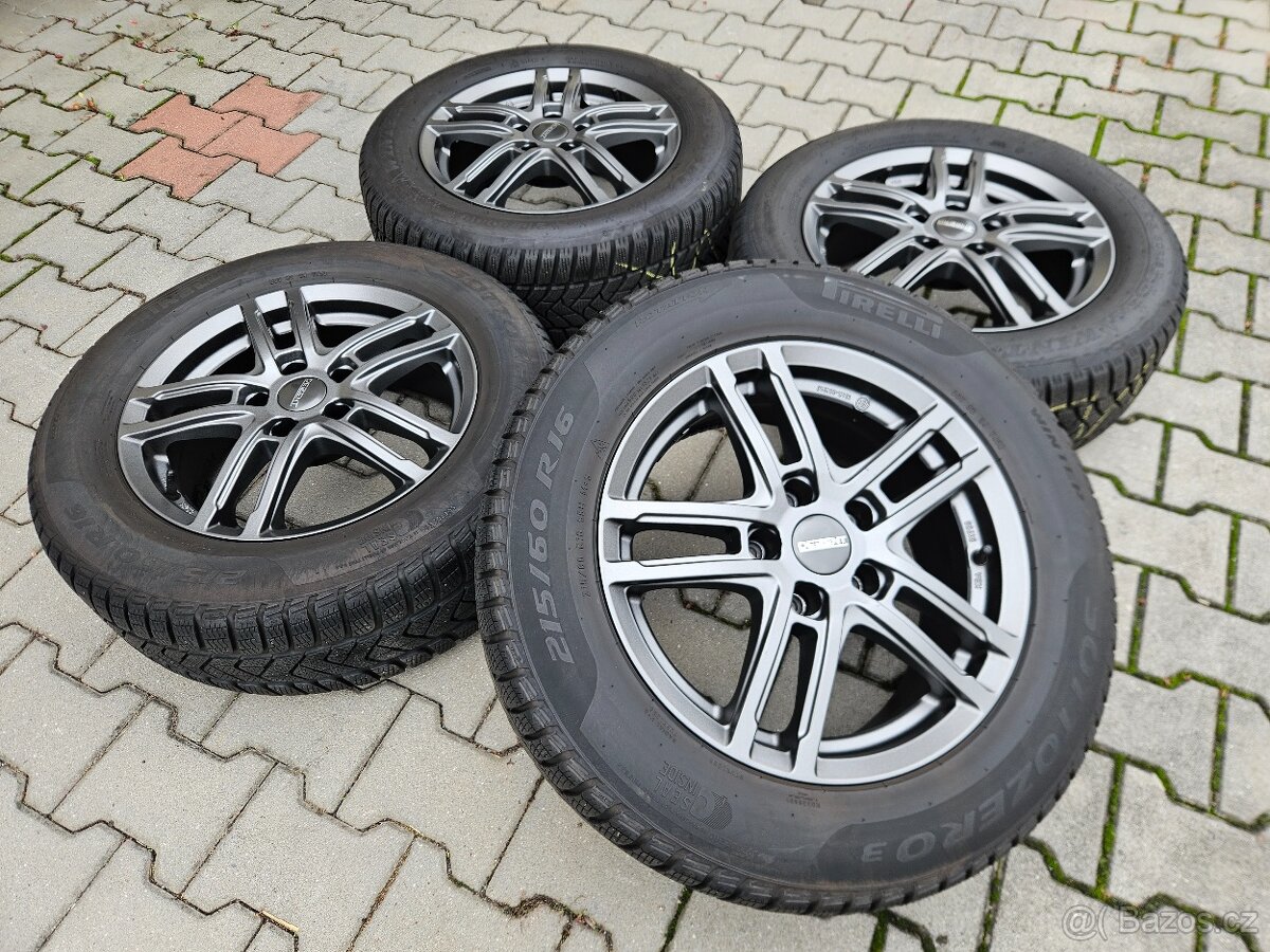 ALU kola Dezent 5x112 Zimní 215/60/16 - Top