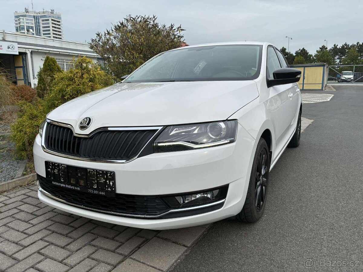 Škoda Rapid 1.0 TSI 81kw Style 11/2017 74tis km