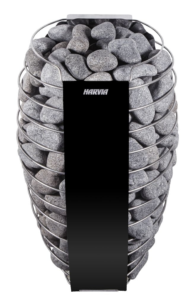 Saunová kamna Harvia Spirit SP90E 9,0 kW černá + ohrádka