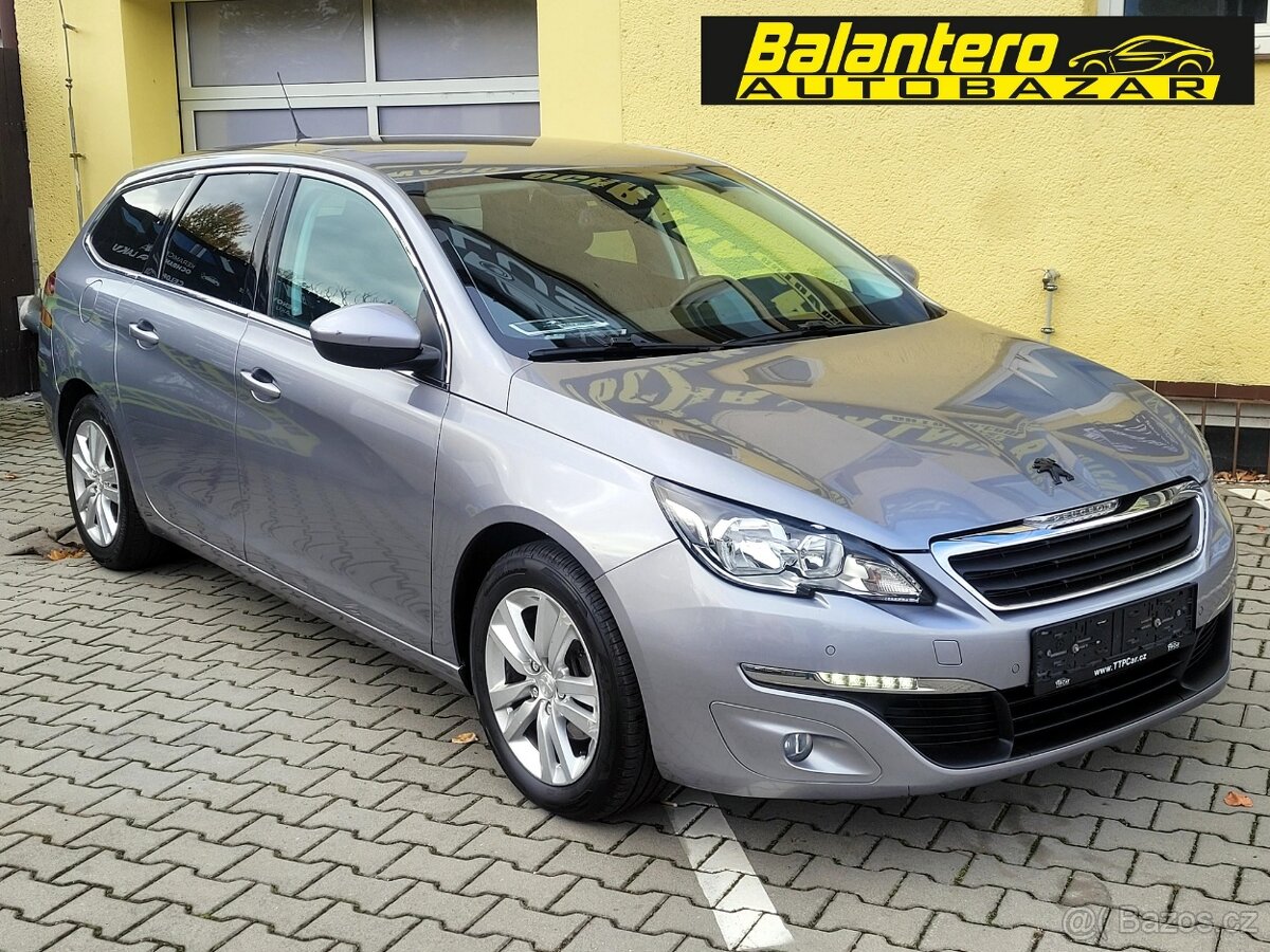 Peugeot 308, 1,2 PT/110hp,CZ, SERVISNÍ KNÍŽKA