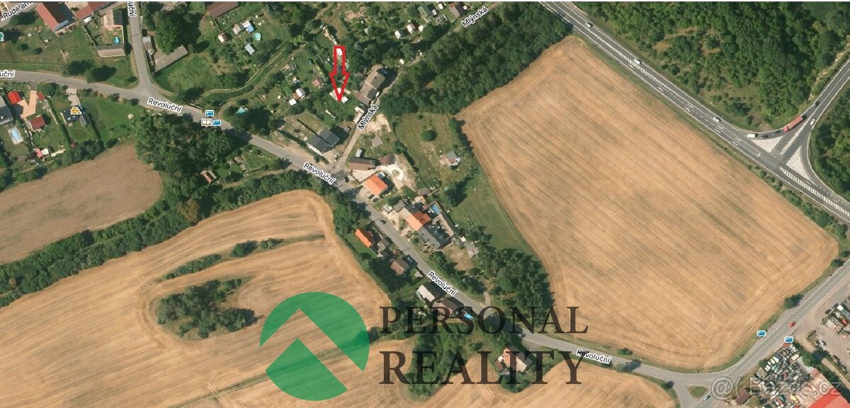 Prodej stavebního pozemku 800 m², Slaný - Kvíc, ev.č. 02654