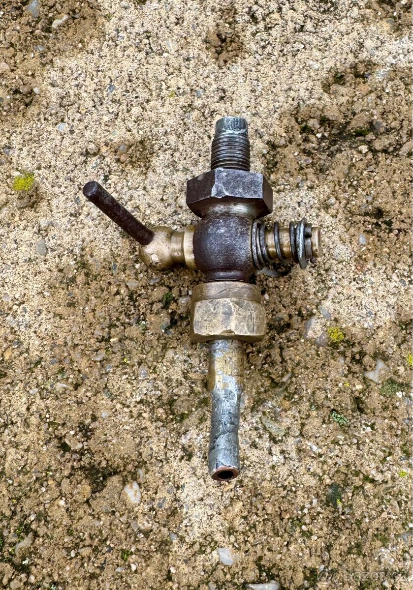 Jawa perak FJ, special, robot - palivový ventil