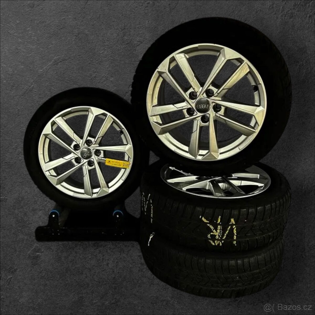 Originální alu kola Audi 5x112 + zimní 205/50 R17