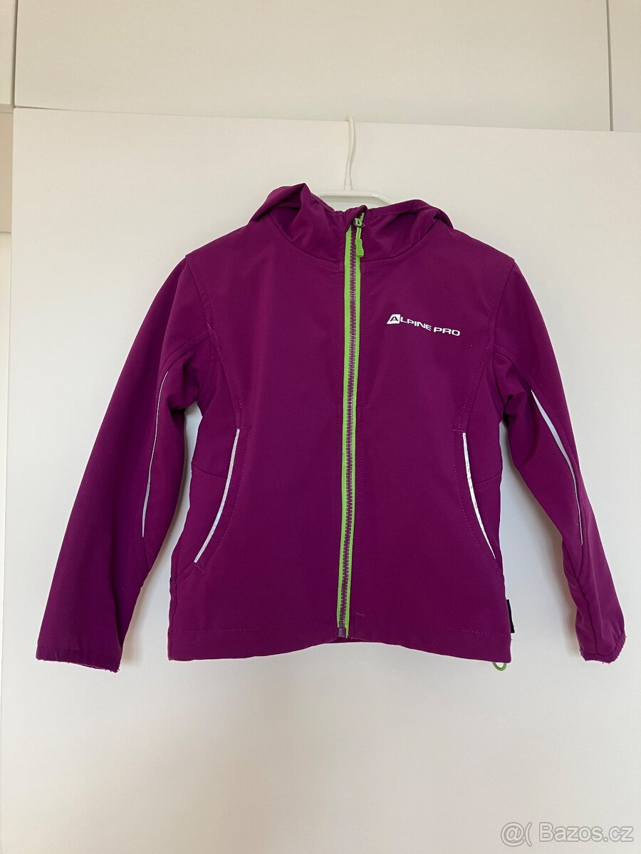 Softshell - bunda Alpine Pro vel. 104-110