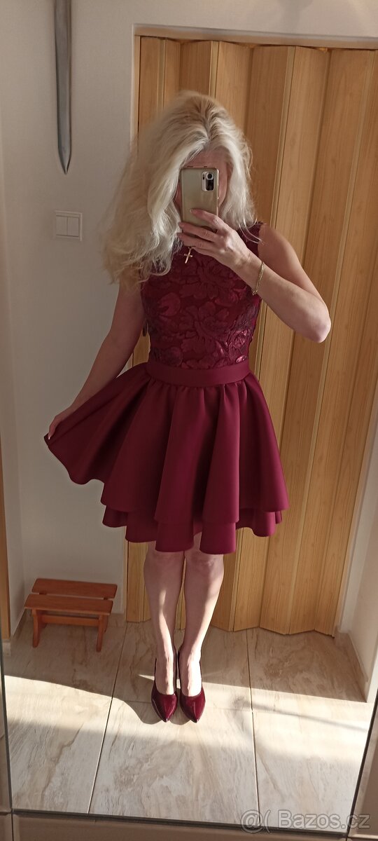 Šaty Roco plesové, společenské vel. 38