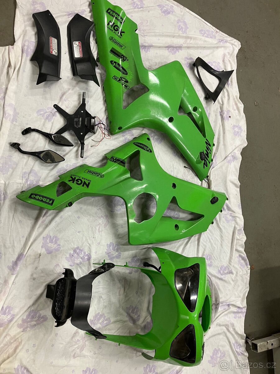 Kompletní kapoty na Kawasaki ninja 636