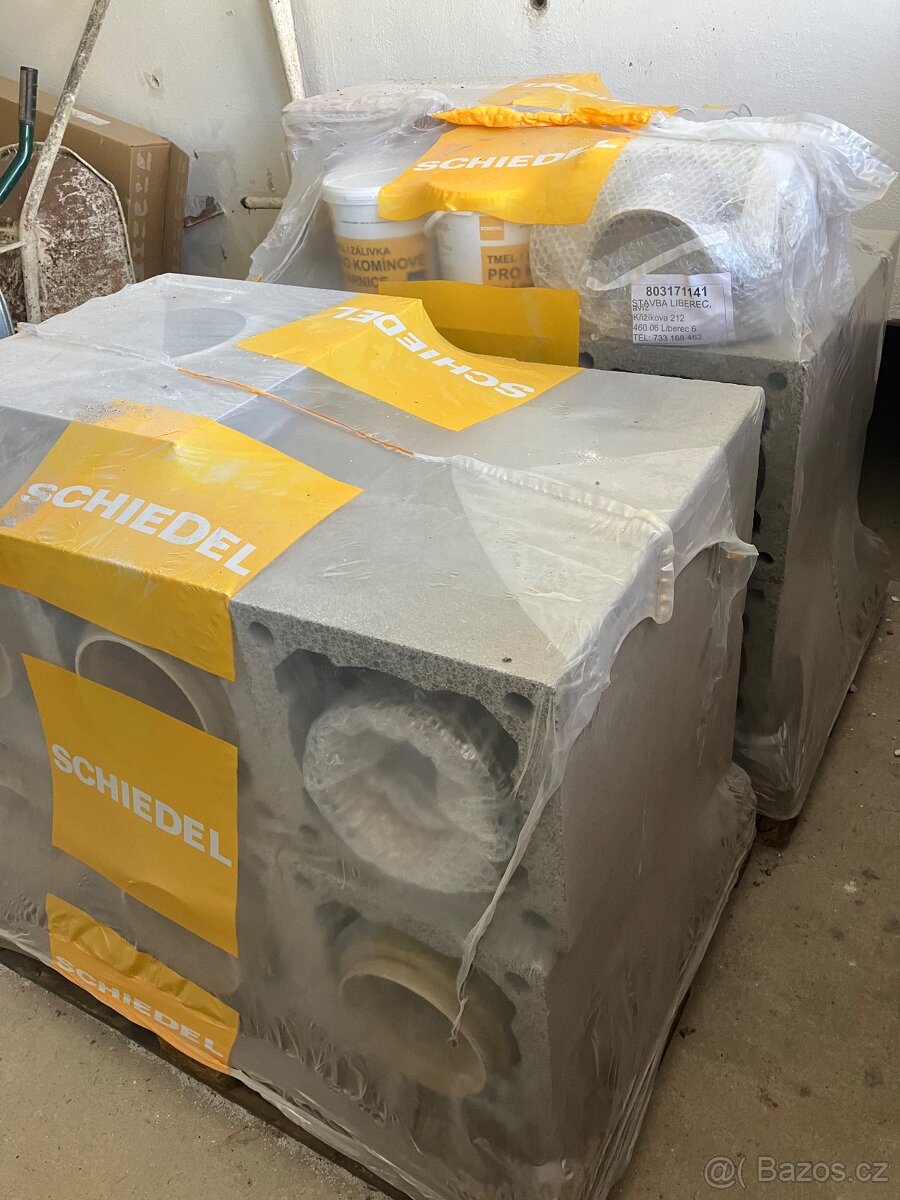 Komín Schiedel UNI SMART 180 - 8 m  NOVÝ, 30 let záruka