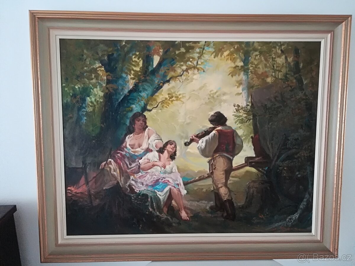 Obraz " Hudební zátiší"