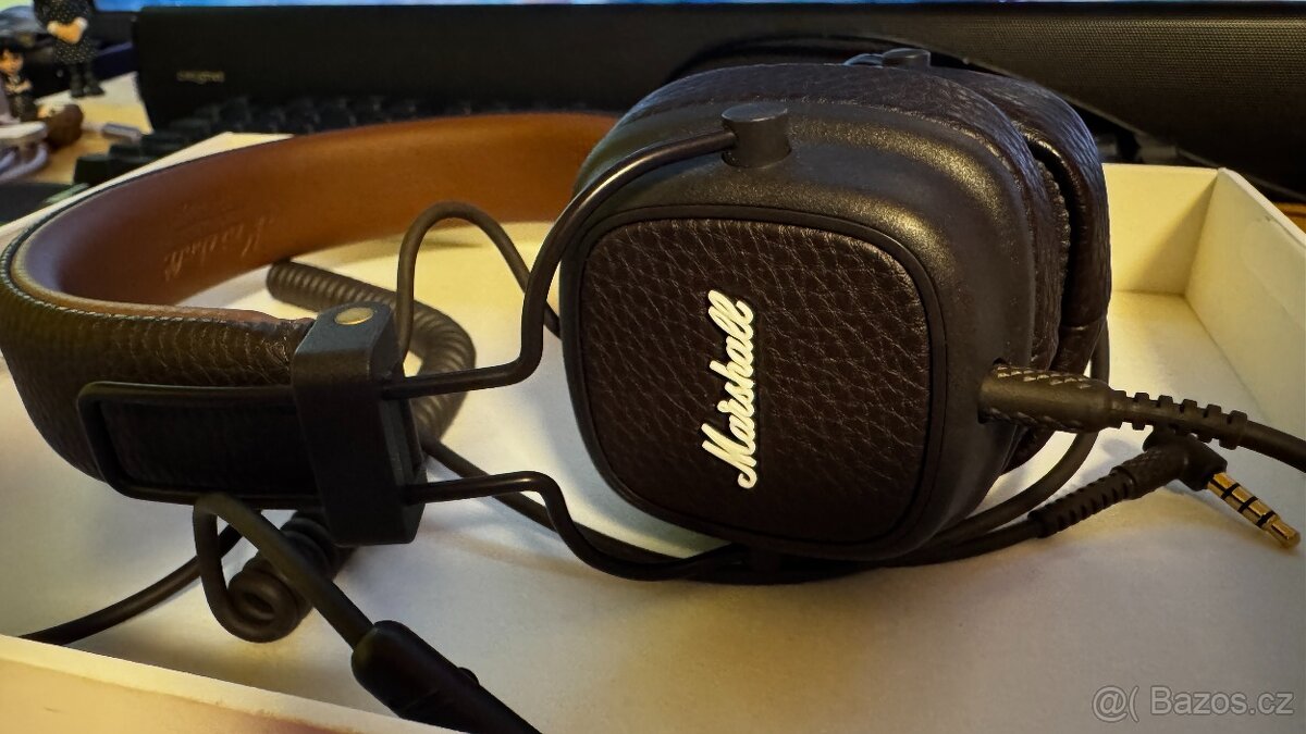 Marshall MAJOR 3 sluchátka 3,5 jack