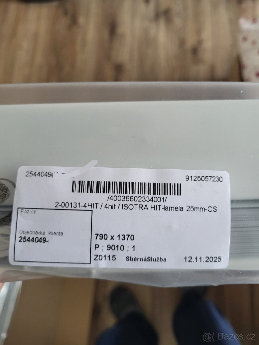 Žaluzie Isotra bílé