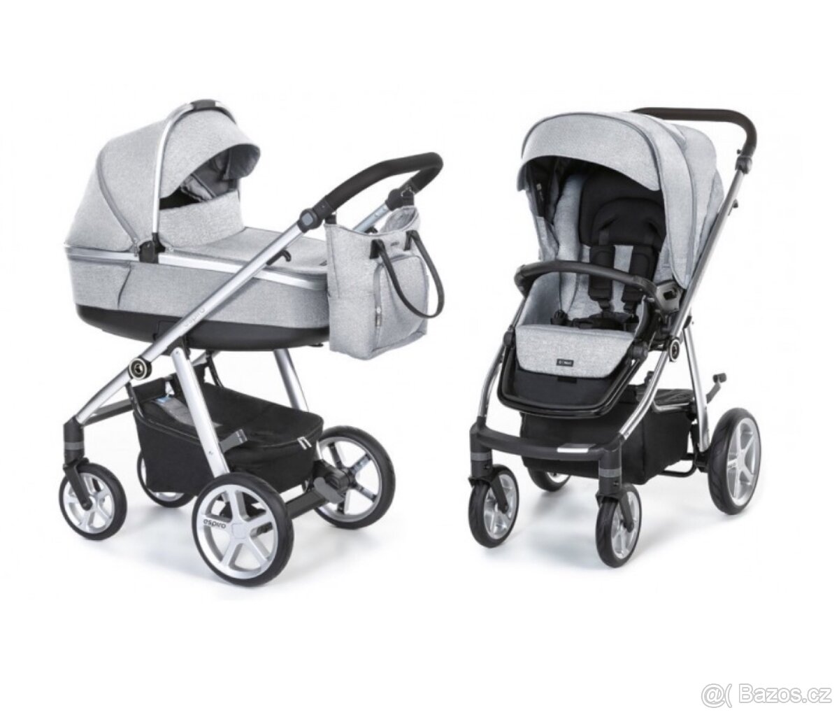 Kočárek Espiro Next, top stav, dvojkombinace