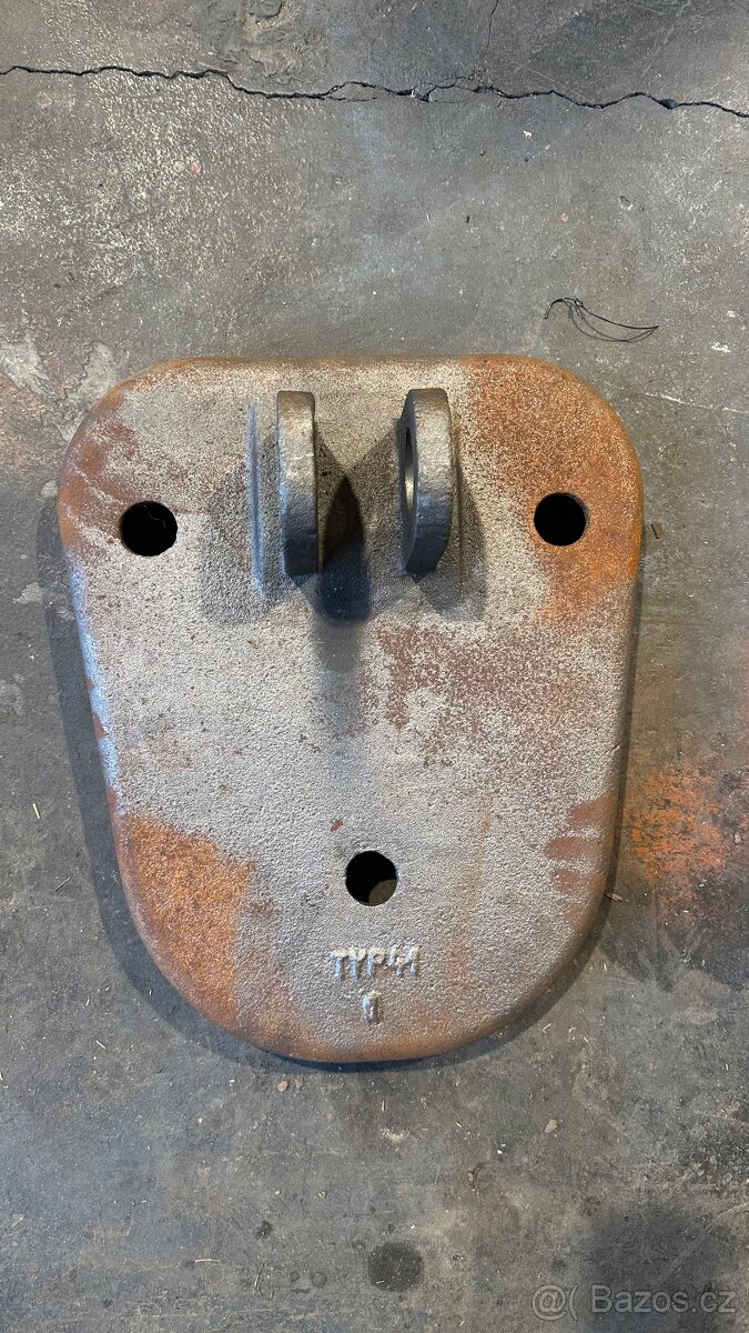 Desky podpěrných noh (padky) traktorbagr