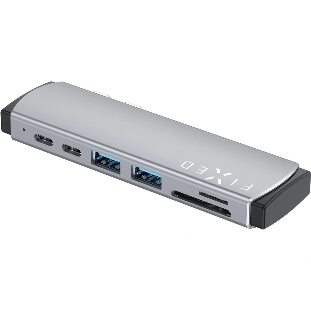 Hliníkový USB-C HUB 7v1 pro rozšíření vašeho MacBooku