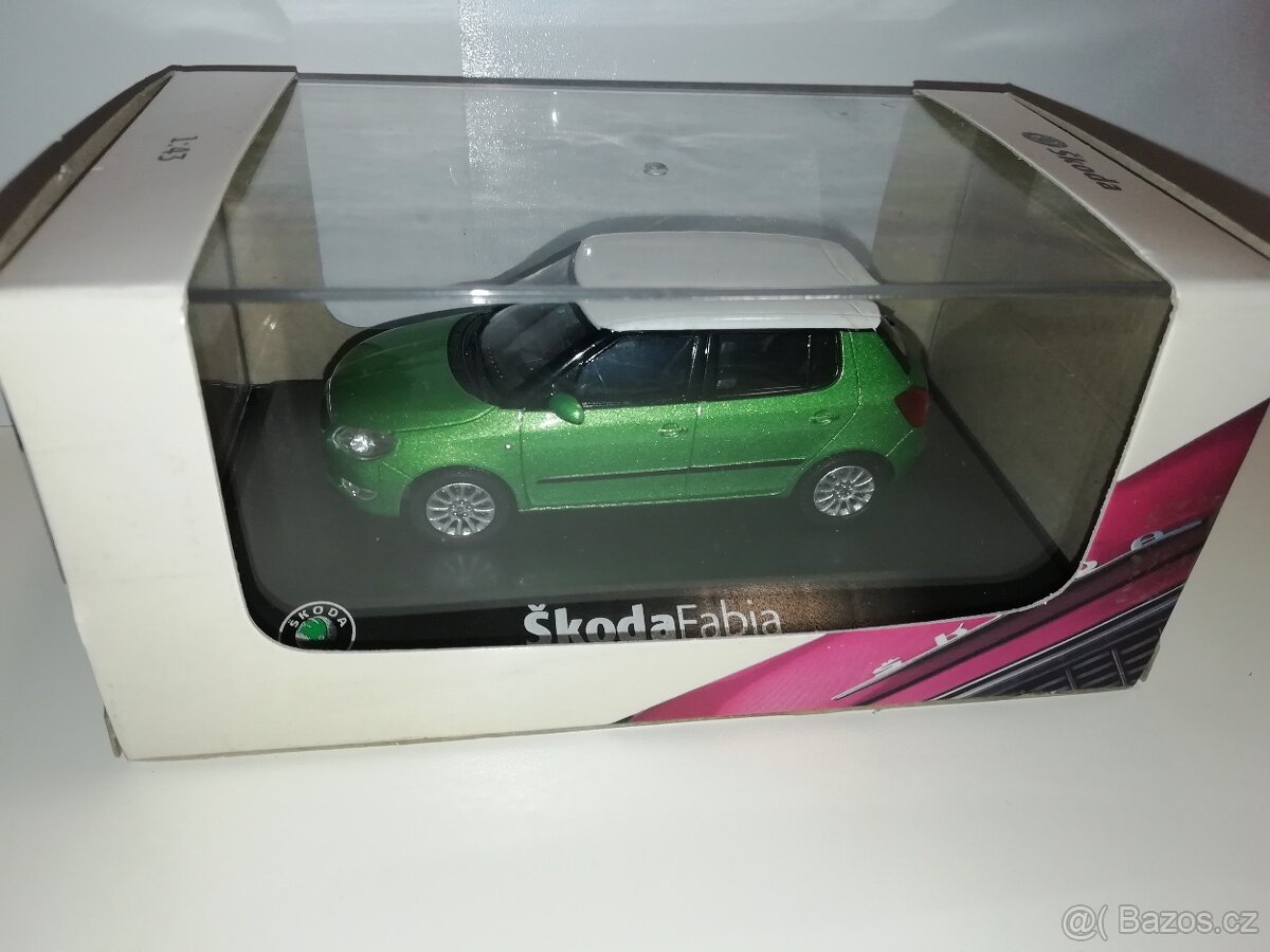 Škoda Fabia 2 faceflift 1:43 Abrex