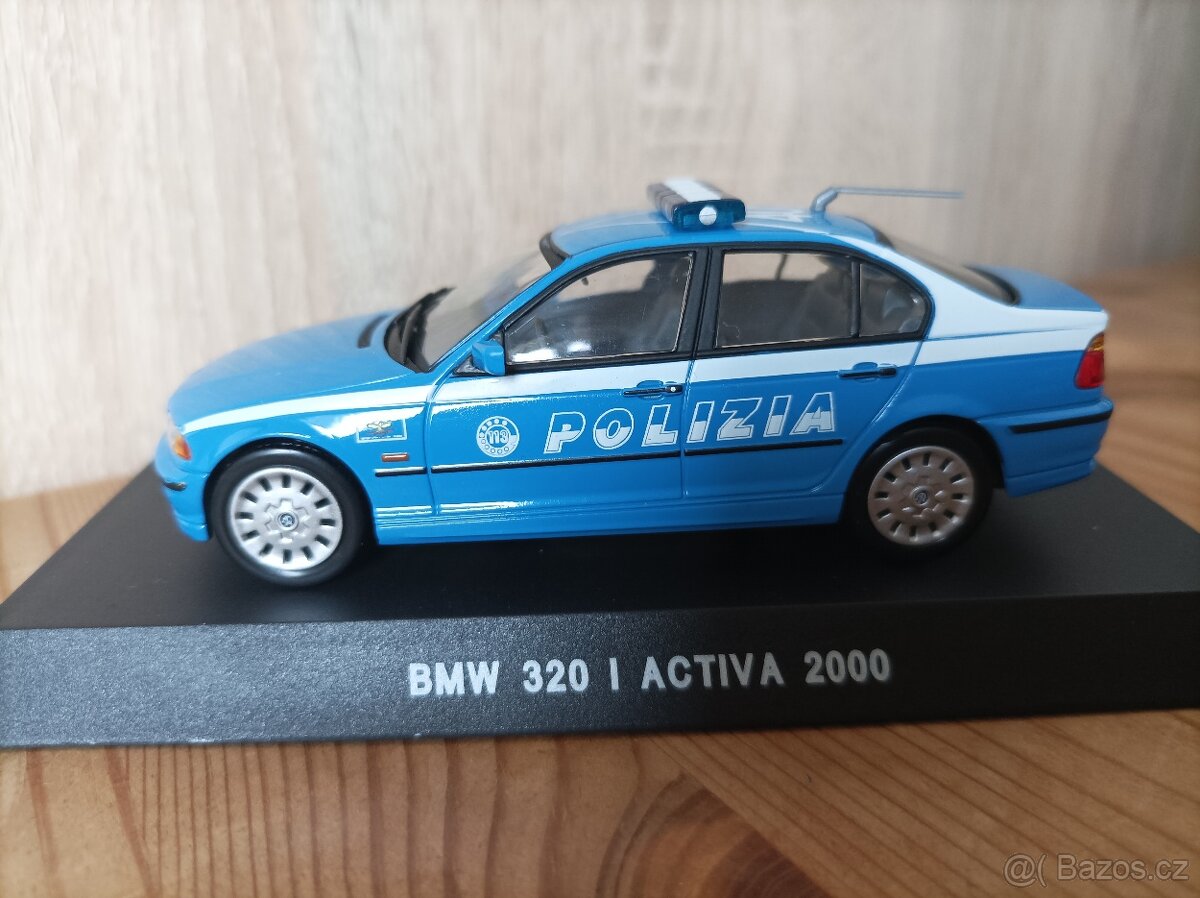 Model BMW 320 I ACTIVA 2000 POLIZIA 1:43