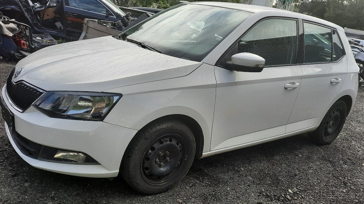 nd ze škoda fabia 3, 999MPI bílá, modrá,červená