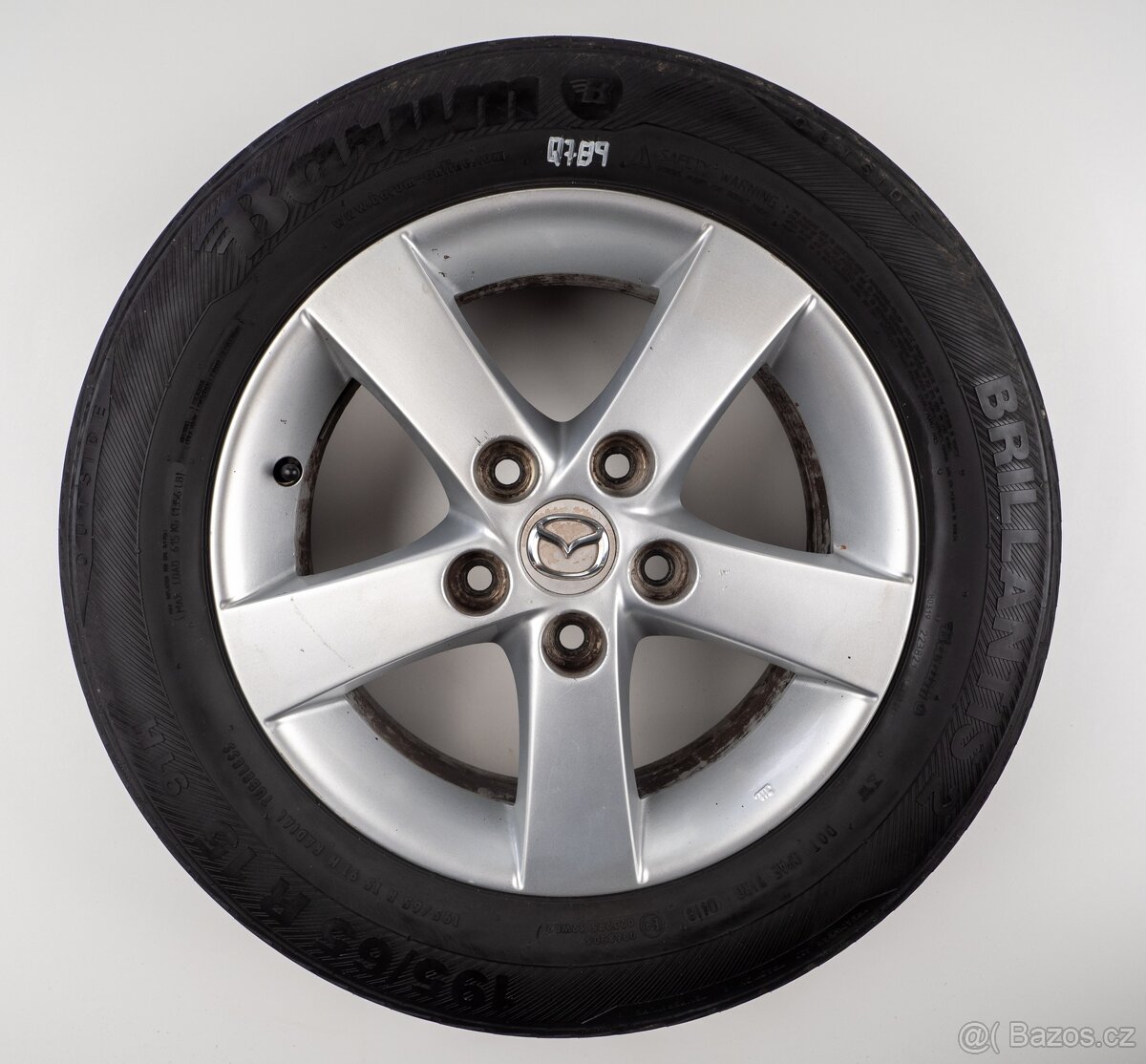 Mazda Mazda 3 - Originání 15" alu kola - Letní pneu