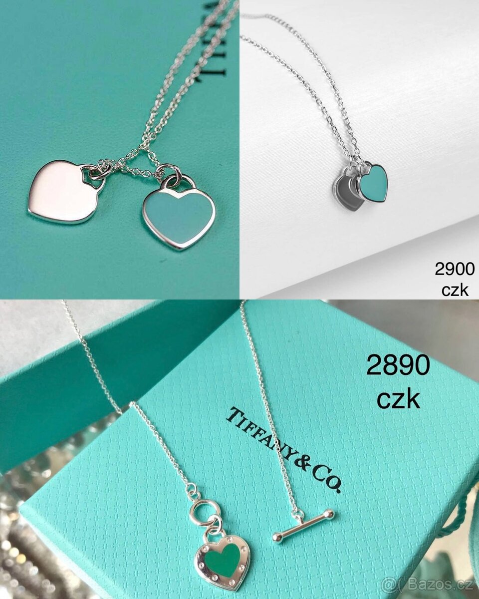 Náramky a náhrdelníky Tiffany&сo