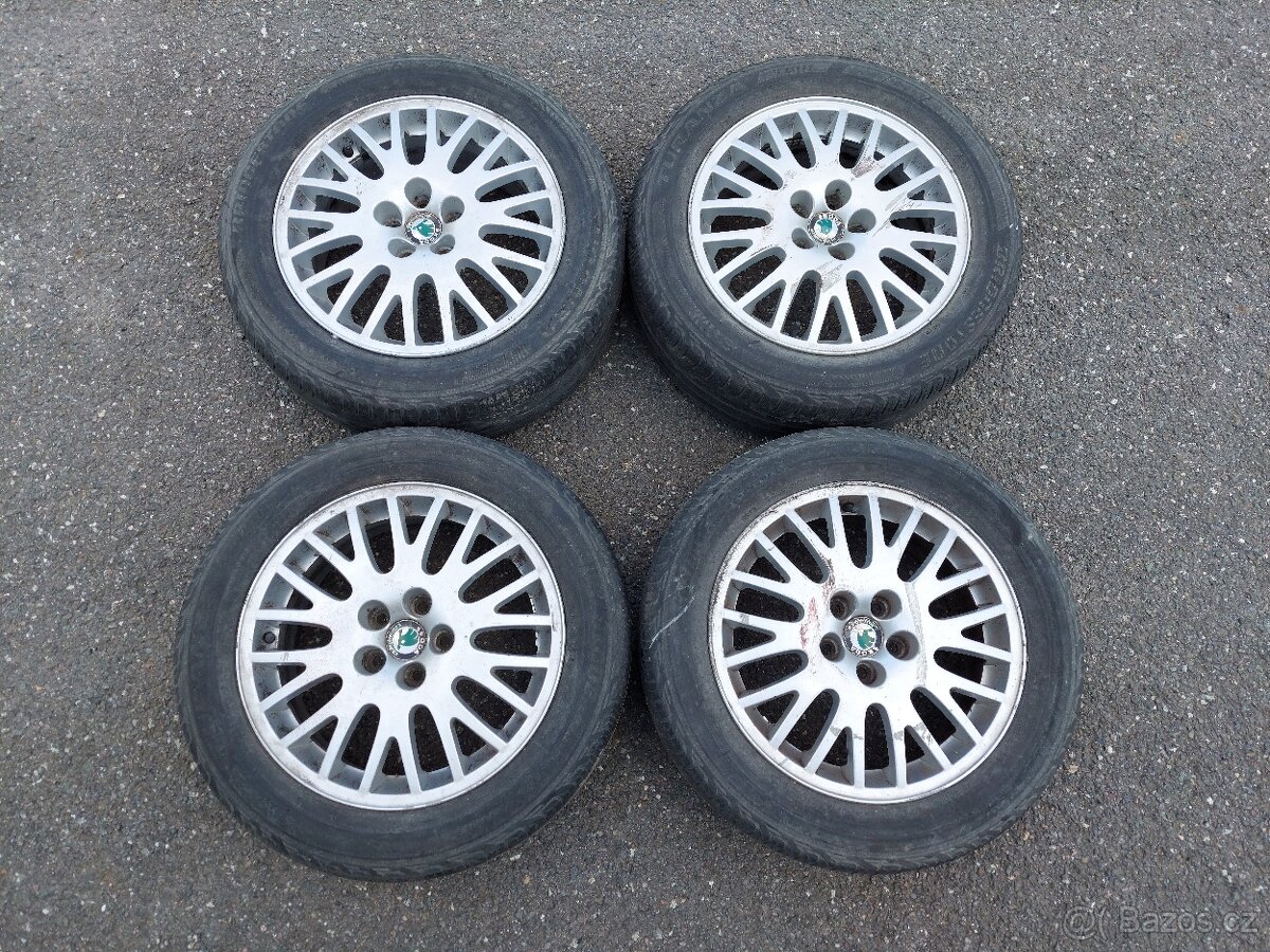 alu kola 5x100 R16 octavia, golf