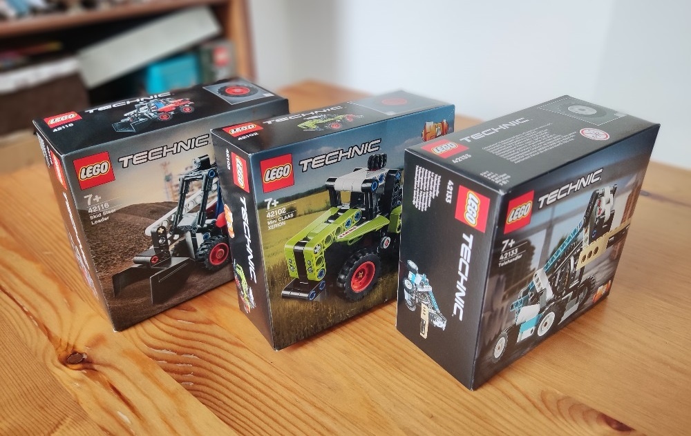 Lego - set malých techniků 42102 / 42116 / 42133