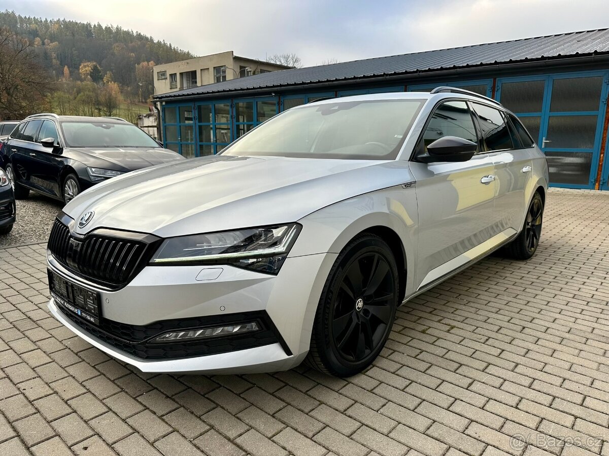 Škoda SUPERB 2.0 TDi SPORTLINE MATRIX VIRTUAL KAMERA TAŽNÉ