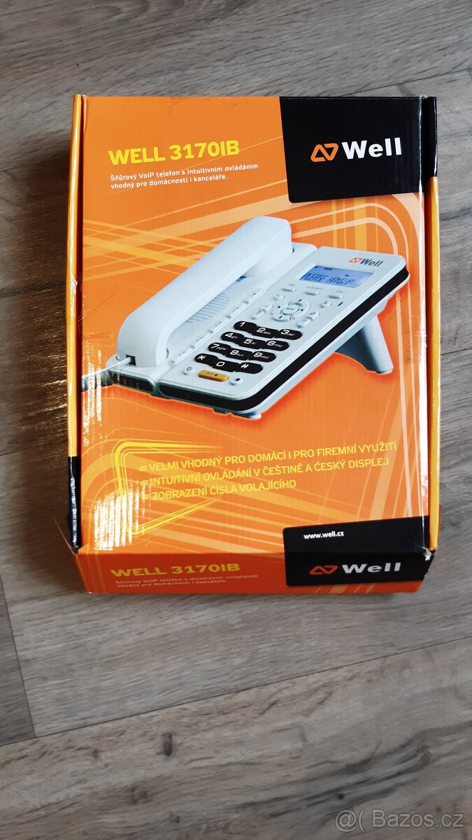 Voip telefon WELL 3170 IB