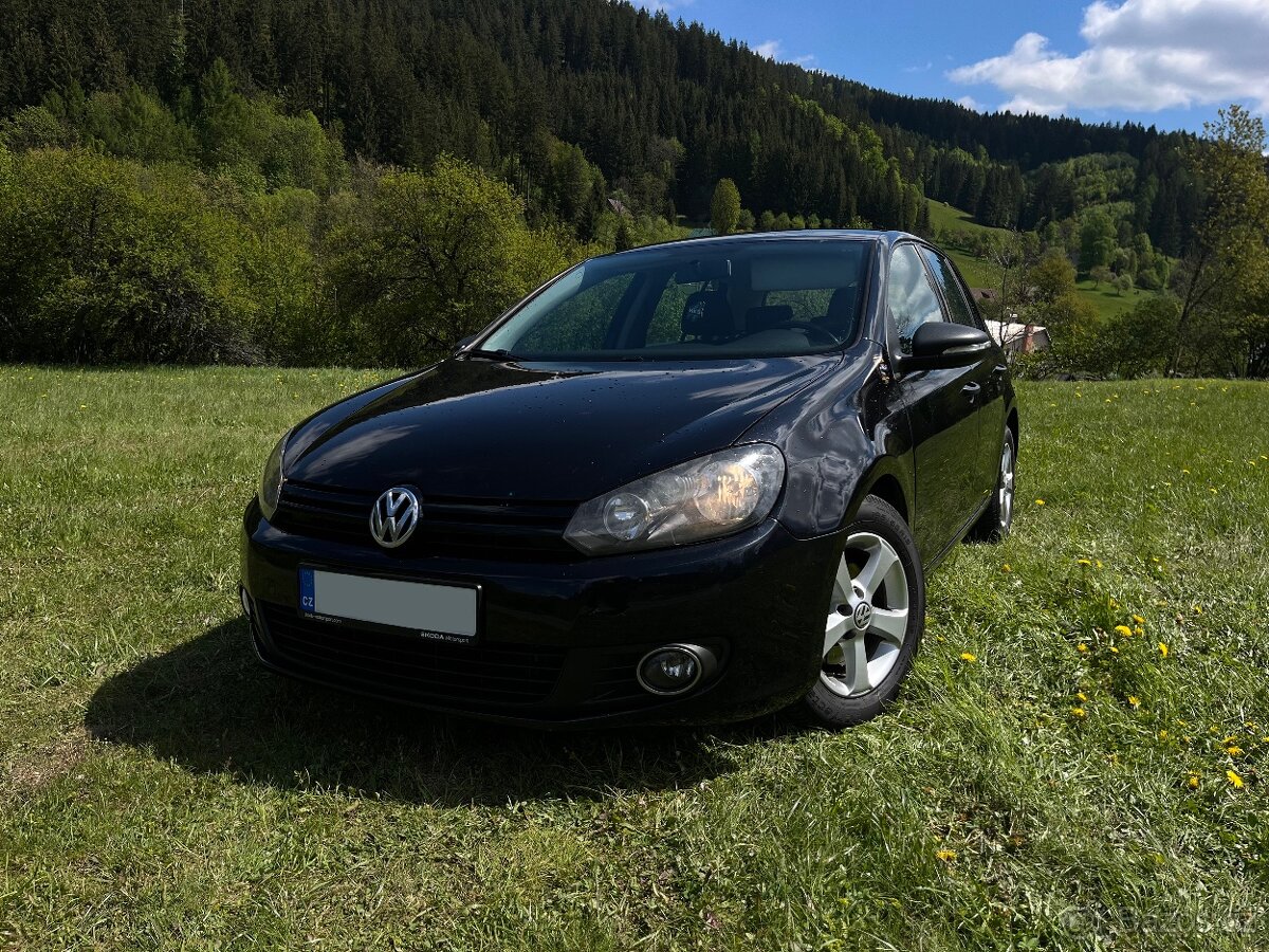 VW Golf 6, 1.6 (77kW, 2012, černá)