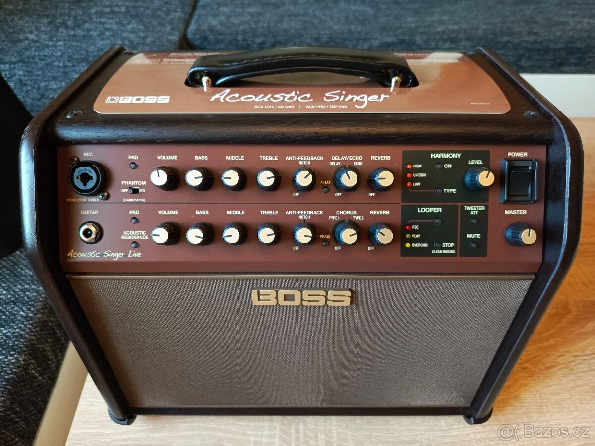 Akustické kombo Boss Singer live(Roland)