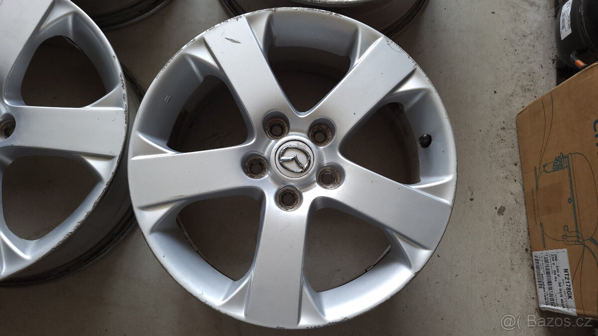 Original ALU disky Mazda 3, 5 - 17" 5x114,3 ET52,5