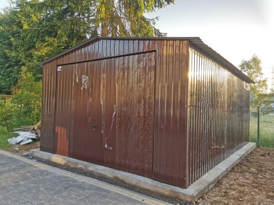 Plechová garáž 4,5x6