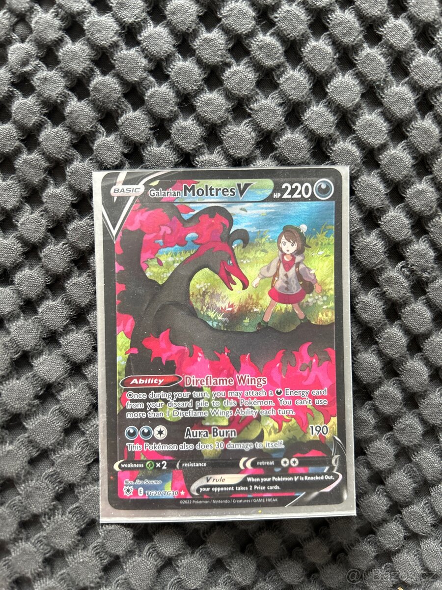 Pokémon karta, Galarian Moltres V